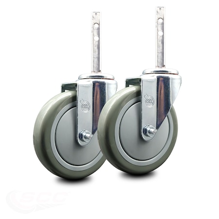 Service Caster Lakeside Carts 08606 Caster Replacement Set LAK-SCC-SSSQ20S514-PPUB-91630-2